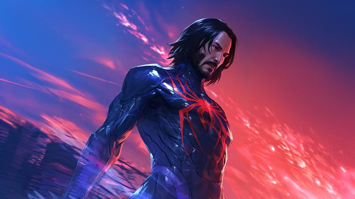 Keanu Reeves as Spider-Man 2099