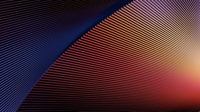 Abstract geometric pattern with gradient colors