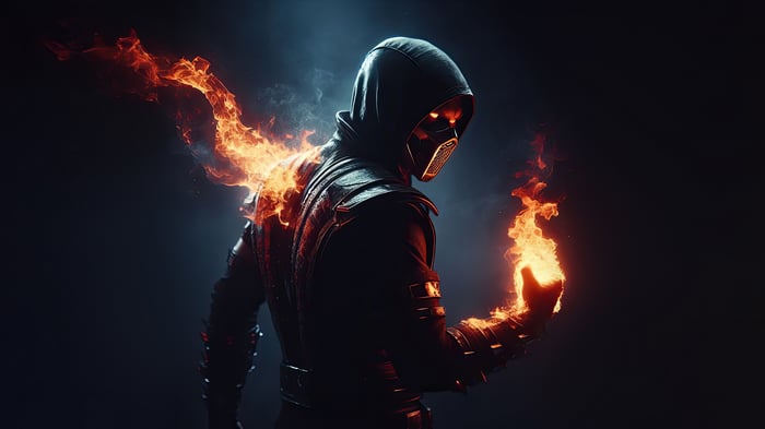 Scorpion Undying Vengeance with Flames