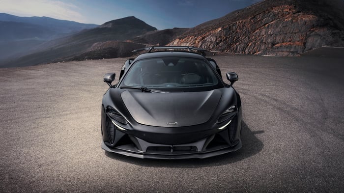 Novitec McLaren Artura 2024 on a Mountain Road