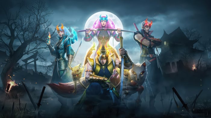 Garena Free Fire Characters with Mythical Creatures