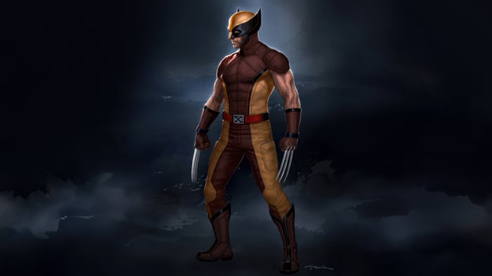Wolverine in his classic costume