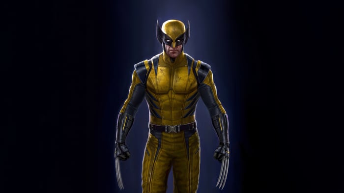 Wolverine in his yellow and black suit