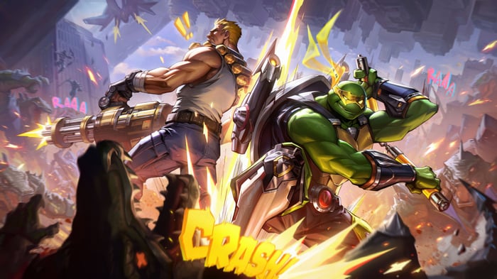 Contra Return X Teenage Mutant Ninja Turtles Crossover
