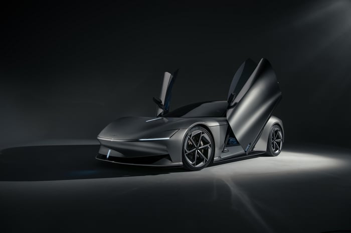 Karma Kaveya concept car with butterfly doors