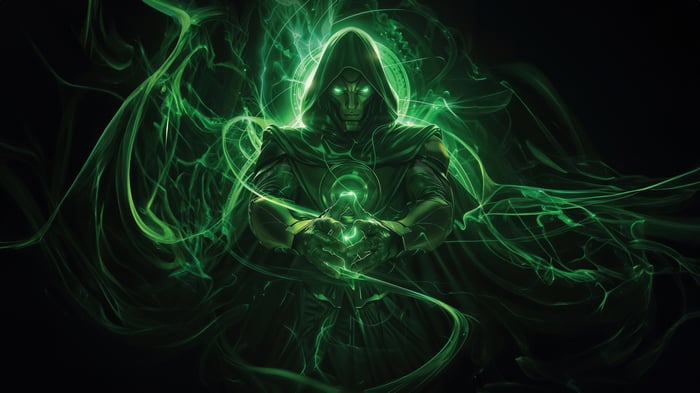 Doctor Doom with Green Energy