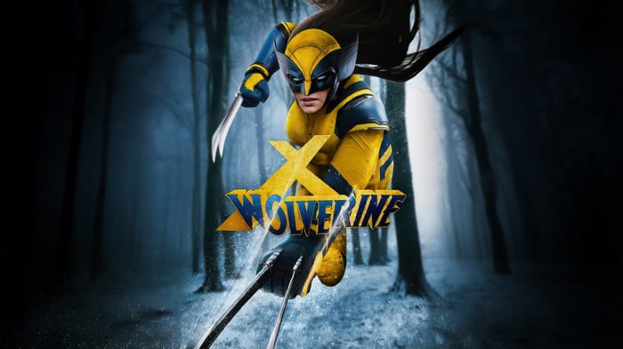 X-Men Wolverine in Forest