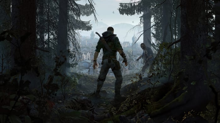 Dying Light The Beast in a Forest