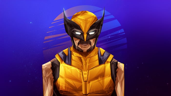 Wolverine in Yellow and Black Costume