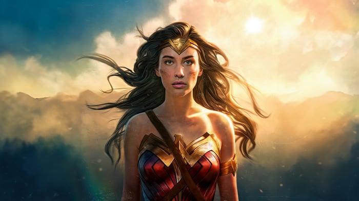 Wonder Woman Charged And Ready