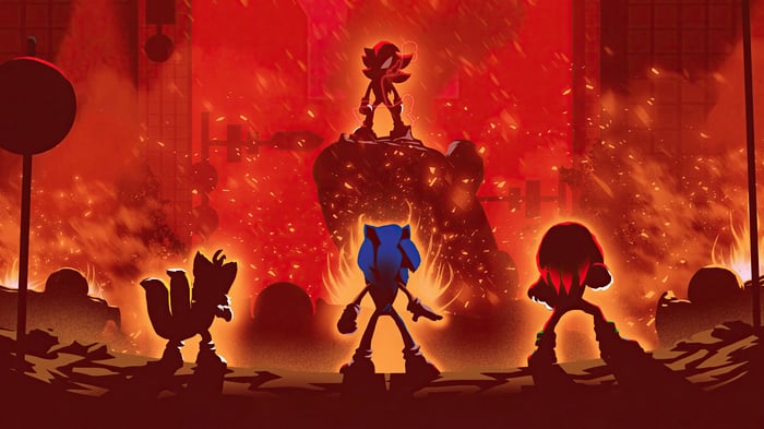 Sonic The Hedgehog 3 Artwork