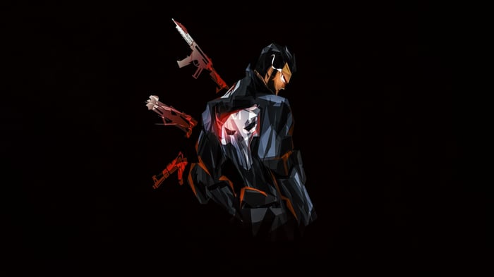 The Punisher with Guns