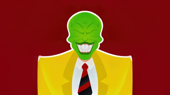 The Mask in a Yellow Suit
