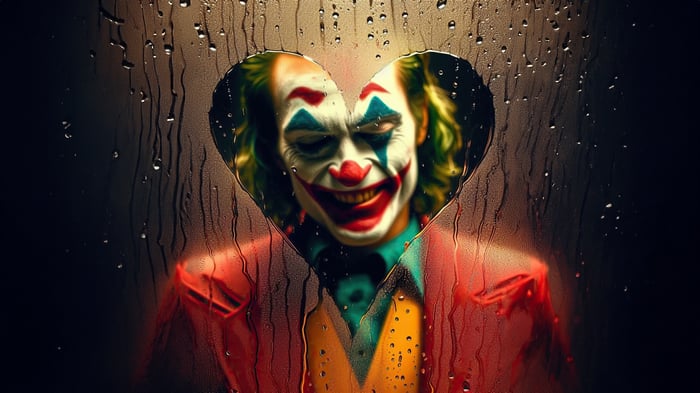 Joker Through Heart-Shaped Rain