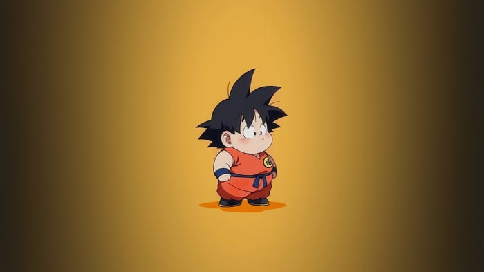 Chibi Goku from Dragon Ball