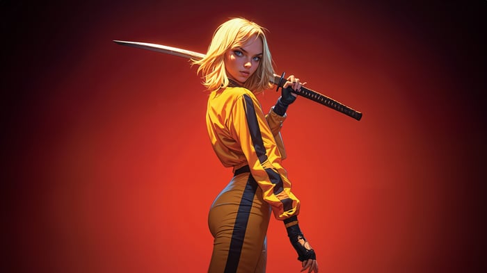 The Bride with a Katana