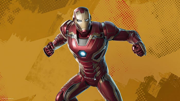 Iron Man in Fortnite