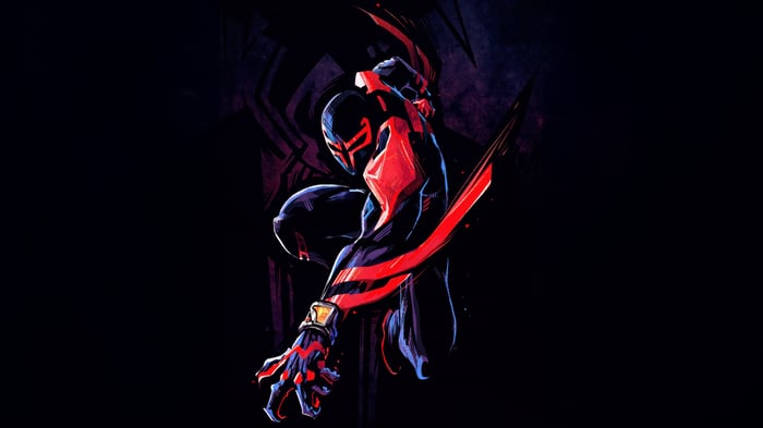 Spider-Man 2099 in a dynamic pose