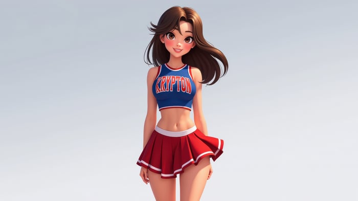 Cheerleader Supergirl