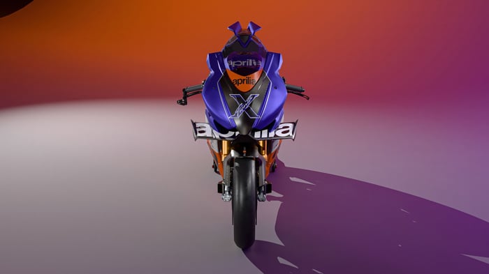 Aprilia RSV4 Xtrenta motorcycle front view