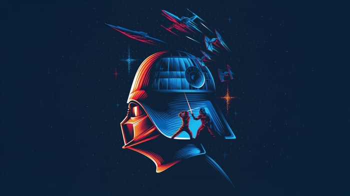 Darth Vader and Star Wars Elements