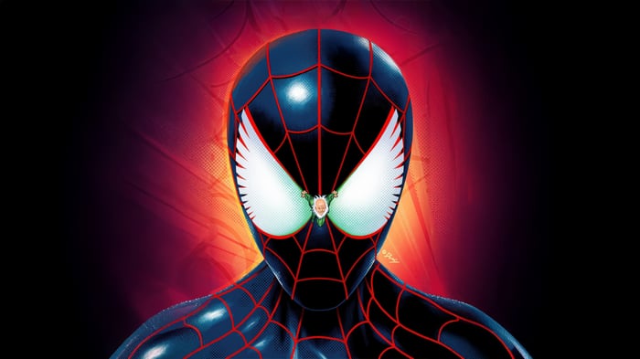 Miles Morales Spider-Man Close-up