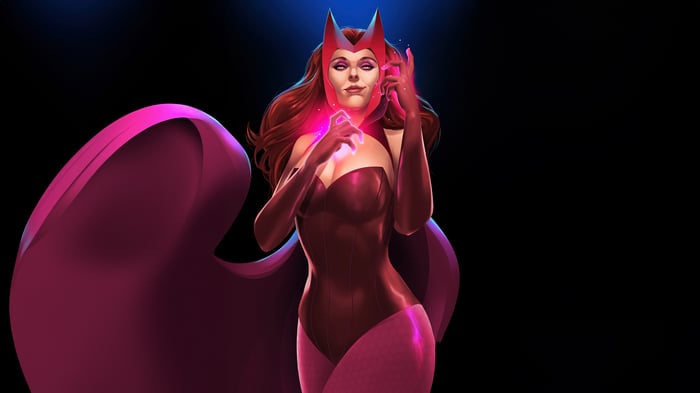 Scarlet Witch Cosmic Defender