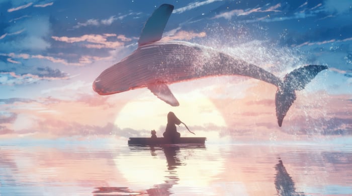 The Legend of Hei: Whale and Girl in Boat