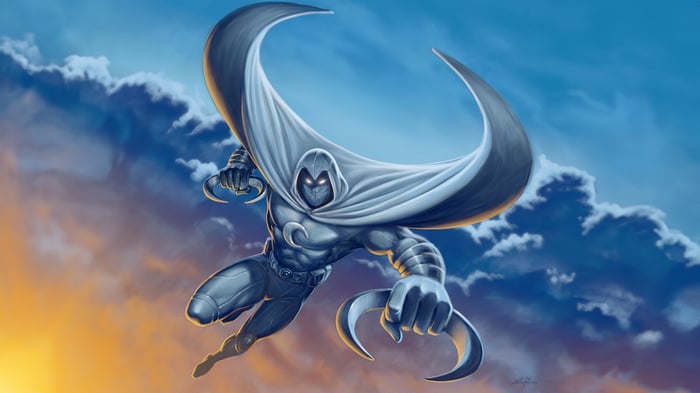 Moon Knight in the Sky