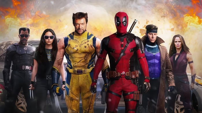 Deadpool and Wolverine ready for battle