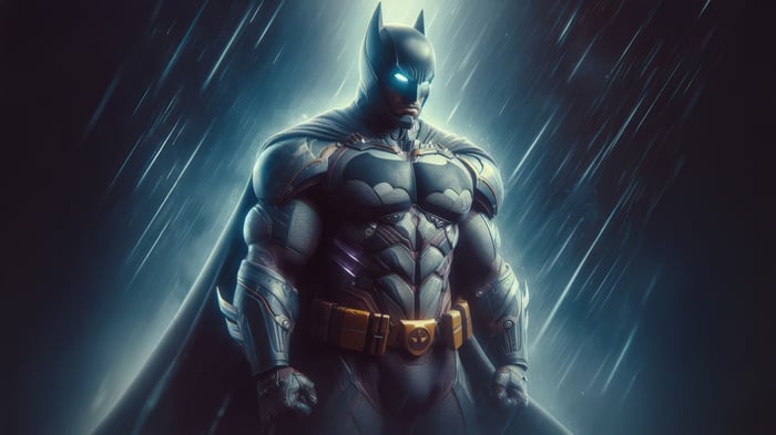 Batman in the Rain