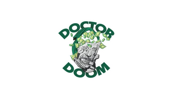 Doctor Doom with money