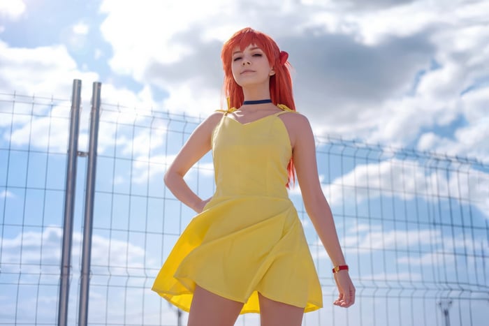 Asuka Langley Soryu Neon Genesis Cosplay