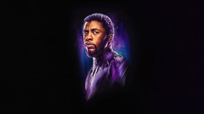 Chadwick Boseman as Black Panther