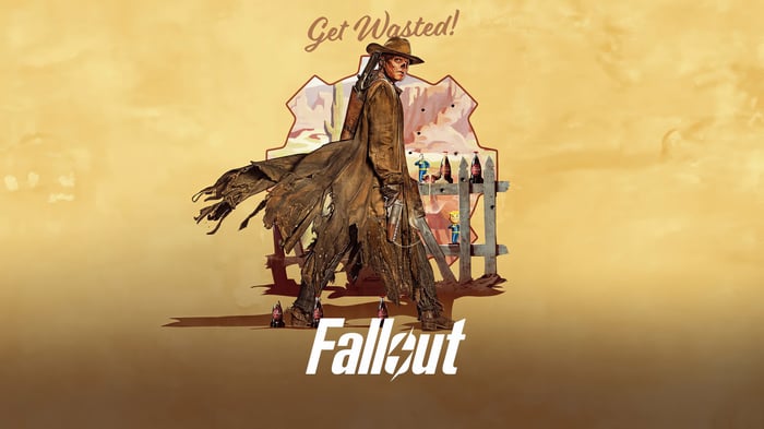 Fallout "Get Wasted!" Western Cowboy