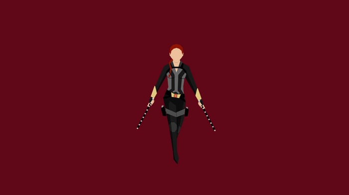 Black Widow with Batons