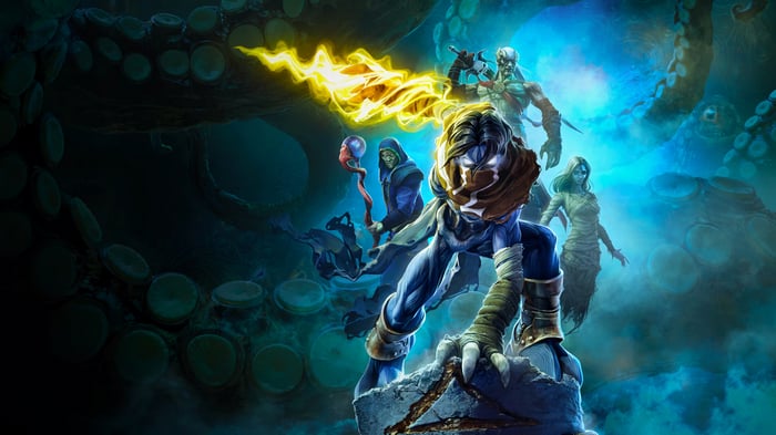 Legacy of Kain: Soul Reaver characters with tentacles