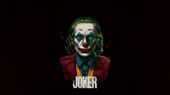 The Joker with a Dark Aura
