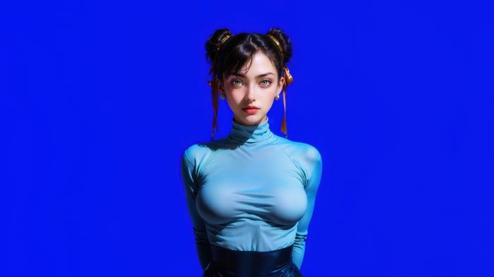 Cyber Princess Radiance In Blue