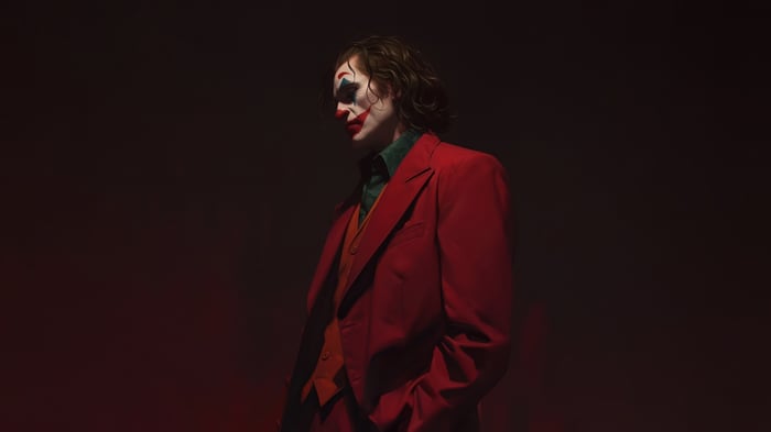 Joker in a Red Suit