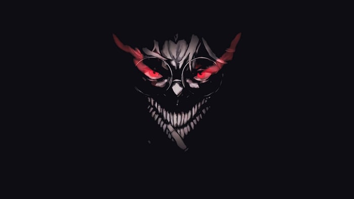 Dandadan: Demon with Glasses and Cigarette