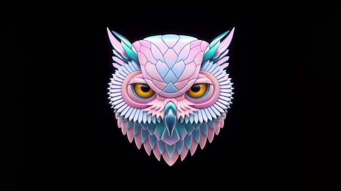 Minimalist Owl Illustration
