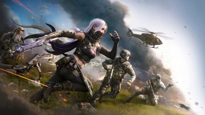 Call of Duty Mobile Characters in Battle