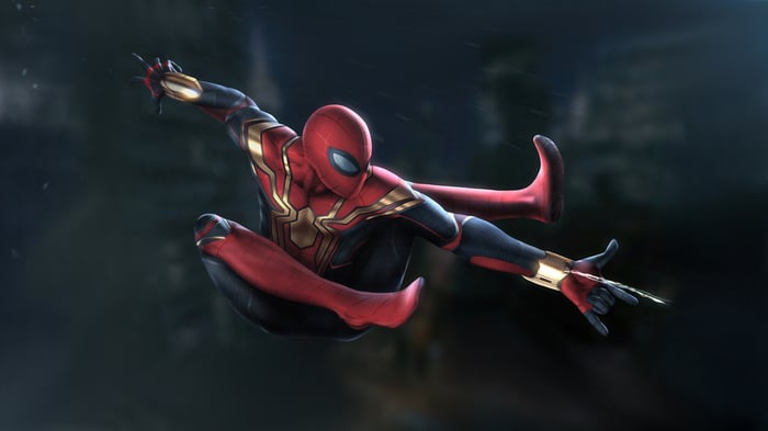 Spider-Man in Iron Spider Suit