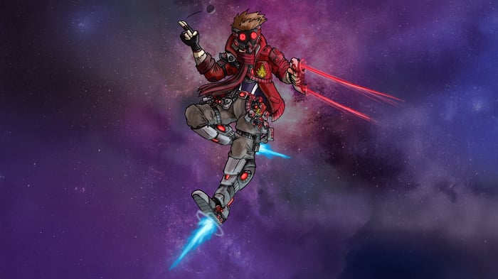 Star Lord in Space