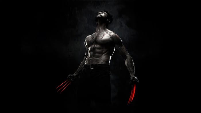 Wolverine with Adamantium Claws