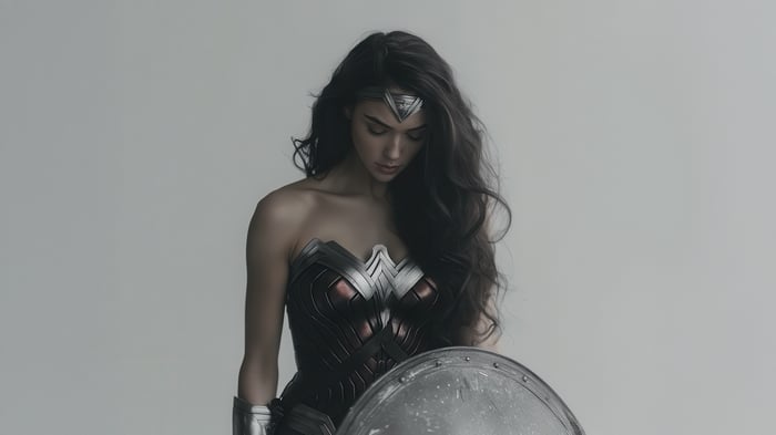 Wonder Woman with Shield