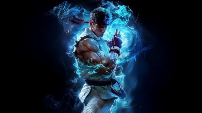 Street Fighter 6 Ryu In Action