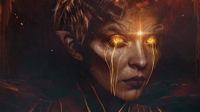 Dark Demon Face 4K