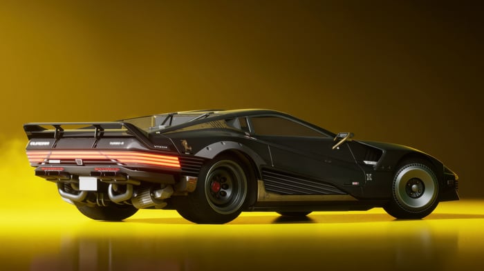 Quadra Turbo R V Tech from Cyberpunk 2077